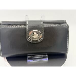 Coach Vintage Park Leather Turnlock Wallet
